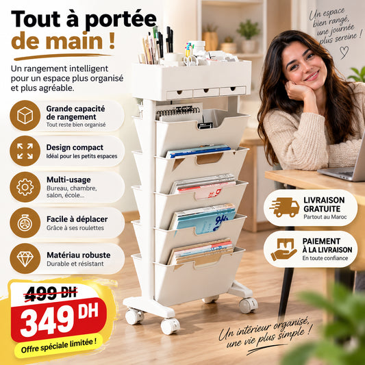 Organisateur Mobile Multi-Rangement