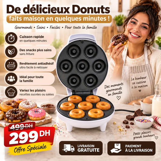 Machine à Donuts Maison 7 Pièces en Quelques Minutes